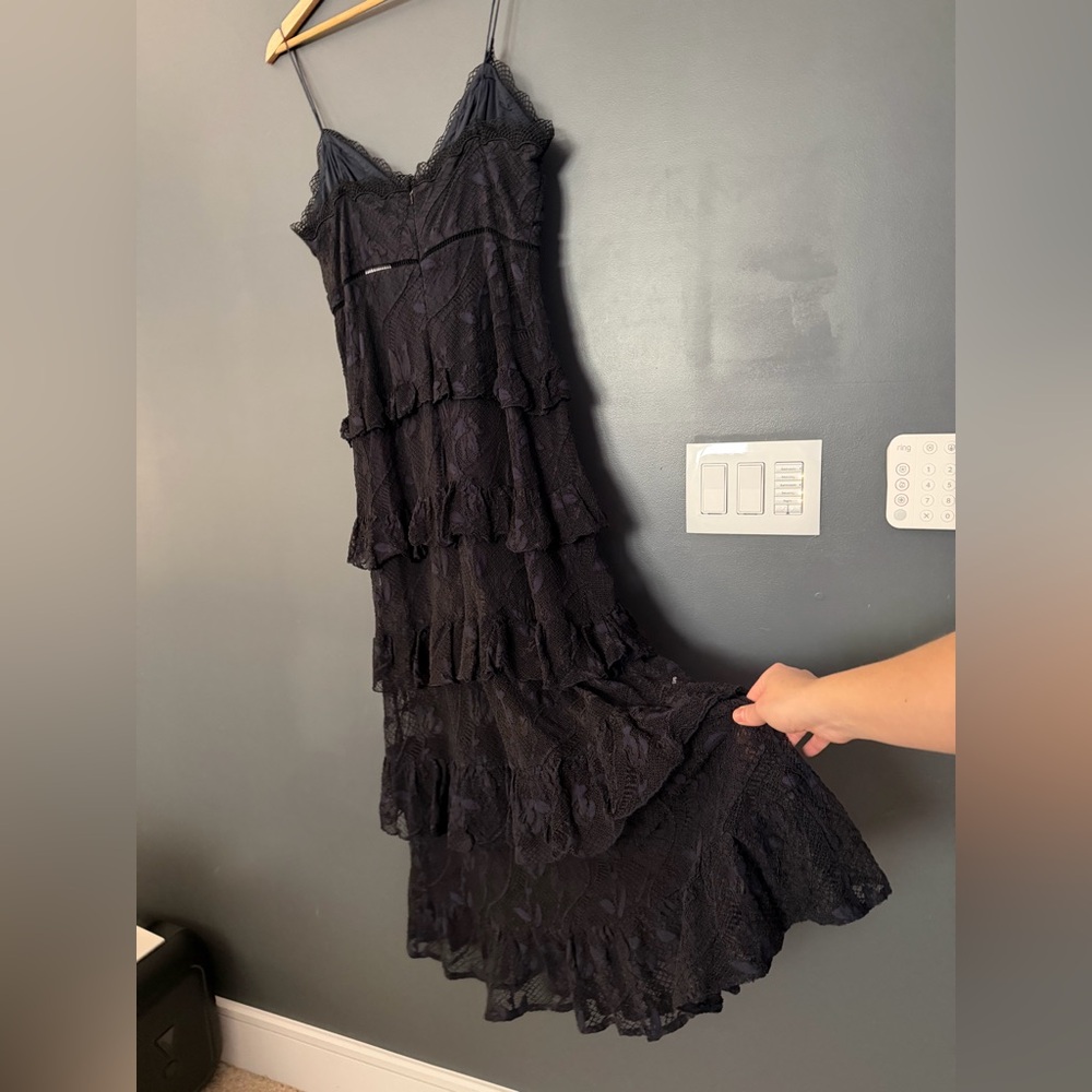 NICHOLAS Navy and White Striped Dress - Picture 9 of 14